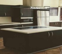 furnished villa kitchen