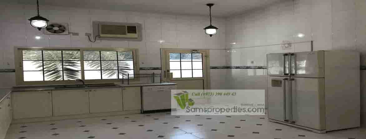 semi furnished villa