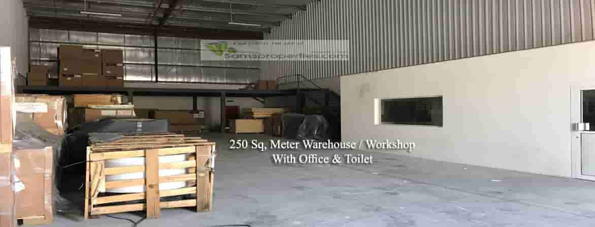 warehouse with office salmabad