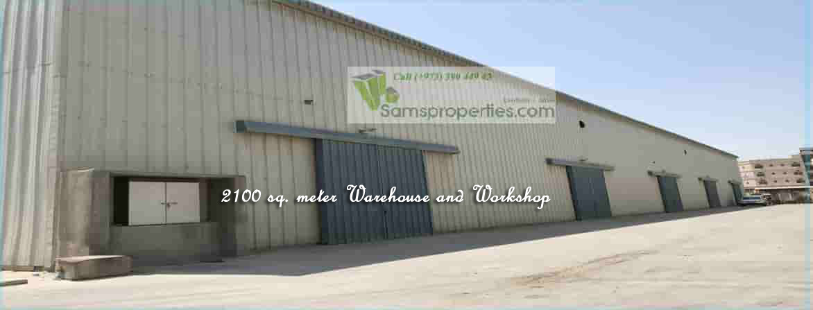 Industrial workshop warehouse