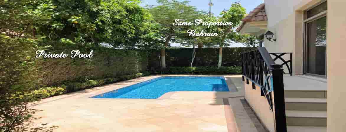 private villa with swimming pool