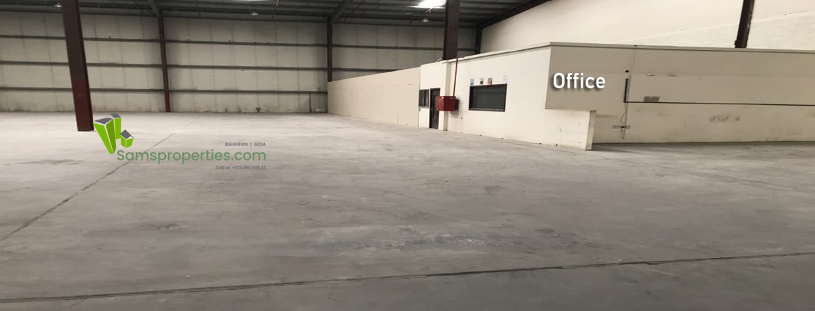 warehouse with office in Bahrain