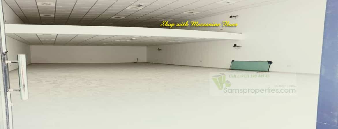 shop with mezzanine