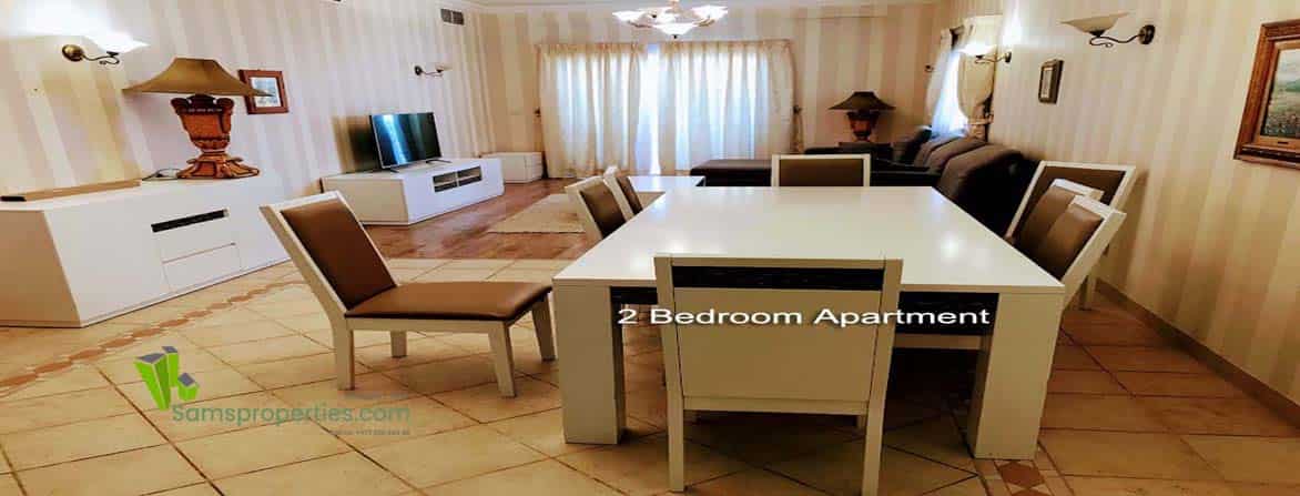 furnished three-bedroom rent with free electricity