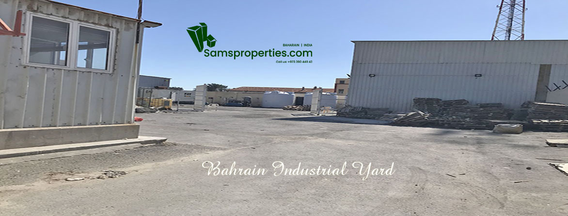 bahrain industrial yard rent