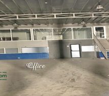 land with office