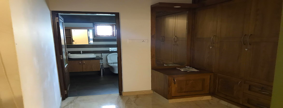 premium house with wardrobes